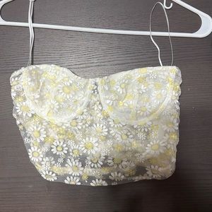 Daisies Corset Top